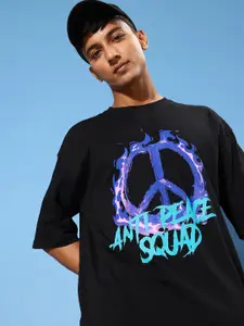 Kook N Keech Graphic Oversized Cotton T-shirt