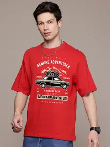 Moda Rapido Men Printed Pockets T-shirt