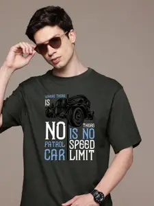 Moda Rapido Men Printed Pockets T-shirt
