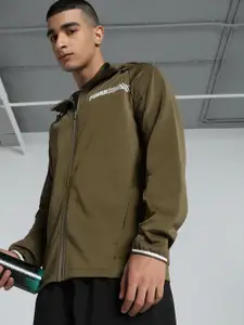 Puma Tec Sport Printed Long Sleeve Hooded Jacket