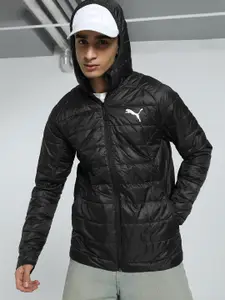 Puma PackLITE PWRWarm Men Brand Logo Printed Slim Fit Hooded Jacket