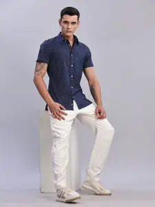 Tommy Hilfiger Men Slim Fit Opaque Printed Casual Shirt