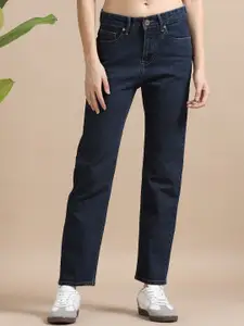 Chemistry Women Comfort Straight Fit High-Rise Stretchable Jeans