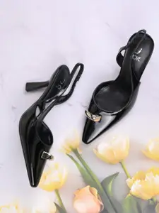 Jove  Women PU Slim Heeled Pumps