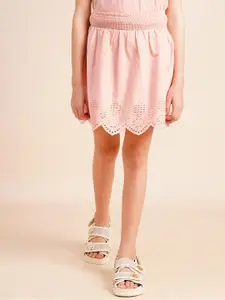 VERO MODA  Girls Relaxed Fit Pure Cotton  Skirt