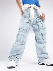 DressBerry Women Baggy Fit Cargo Style Jeans