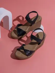 Inc 5 Party Wedge Sandals with Buckles