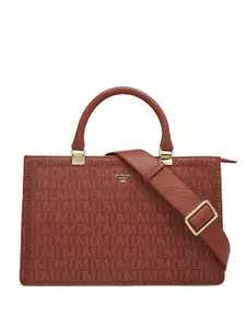 Da Milano Leather Structured Satchel with Tasselled