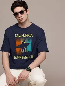 Moda Rapido Men Printed Applique T-shirt