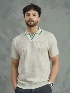 FUGAZEE Men Polo Collar T-shirt