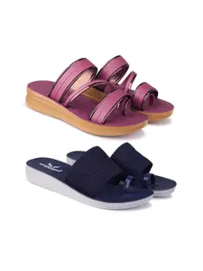 BERSACHE Women Open Toe Flats