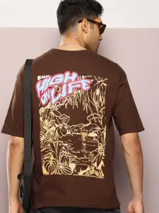 Kook N Keech Graphic Oversized Cotton T-shirt