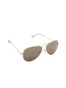 GIO COLLECTION Women Aviator Sunglasses with UV Protected Lens