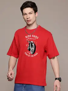 Moda Rapido Men Printed Pockets T-shirt