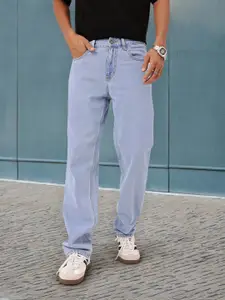 Kook N Keech Men Classic Grunge Light Fade Relaxed Fit Jeans