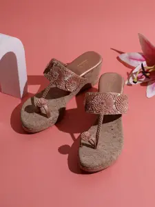 Inc 5 Embellished Ethnic Wedge Sandals