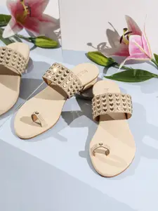 Inc 5 Embellished Ethnic Block Sandals with Bows