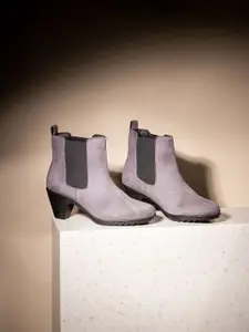 Inc 5 Women  Round Toe Block Heel Chelsea Boots