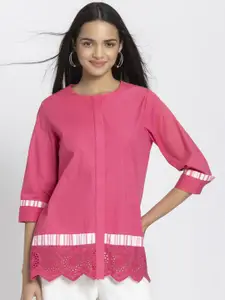 SHAYE Women Relaxed Opaque Casual Shirt