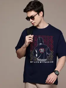 Moda Rapido Men Printed Pockets T-shirt