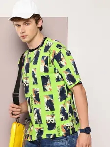 Kook N Keech Graphic Oversized Fit Cotton T-shirt