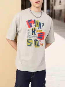 Kook N Keech Typography Printed Oversized T-shirt