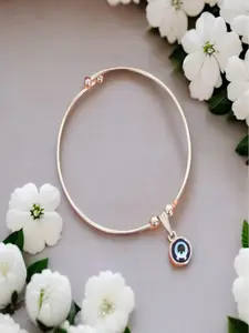 DN Creation Artifical Beaded Cuff Bracelet And Chain