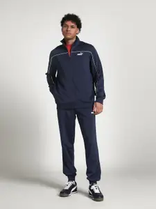 Puma Brand Logo Printed Long Sleeve Tracksuit