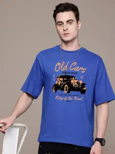 Moda Rapido Men Printed Pockets T-shirt