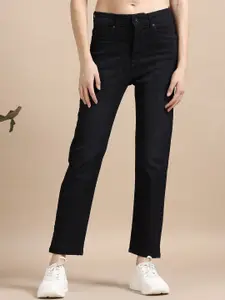 Chemistry Women Comfort Straight Fit High-Rise Light Fade Stretchable Jeans