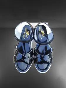 BAESD Girls Ethnic Open Toe Flats