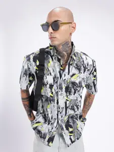 Kook N Keech Printed Relaxed Fit Casual Shirt