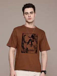Moda Rapido Men Printed Pockets T-shirt