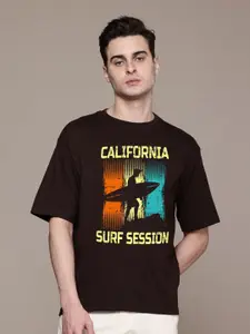 Moda Rapido Men Printed Applique T-shirt