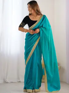 Satrani Sequinned Supernet Saree