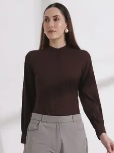 FITHUB Women Opaque Formal Shirt