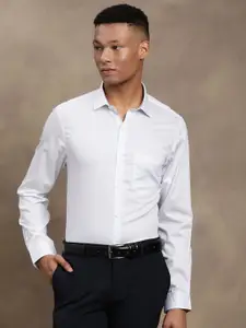 Turtle Men Standard Slim Fit Grid Tattersall Checks Opaque Checked Formal Shirt