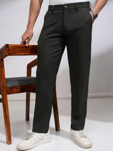 HIGHLANDER Men Slim Fit Low-Rise Trousers