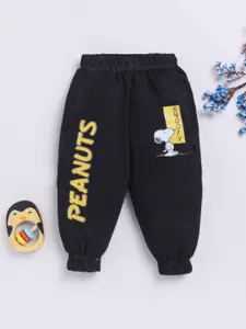 YK X Minute Mirth Boys Peanuts Printed Cotton Joggers