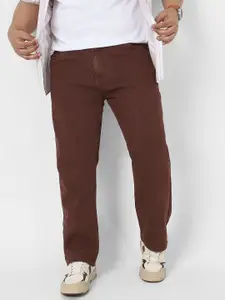 Urbano Plus Men Straight Fit Washed Stretchable Jeans