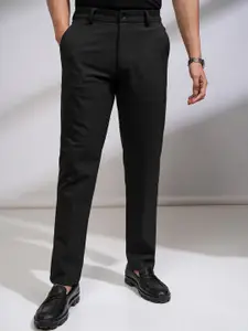 HIGHLANDER Men Slim Fit Low-Rise Trousers