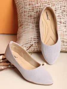 DressBerry Women Embellished Ballerinas Flats