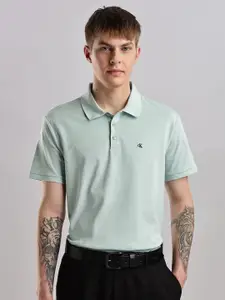 Calvin Klein Jeans Men Polo Collar T-shirt