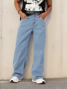 Kook N Keech Men Modern Grunge Wide Leg Jeans