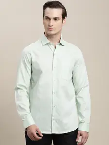 Turtle Men Standard Slim Fit Opaque Formal Shirt