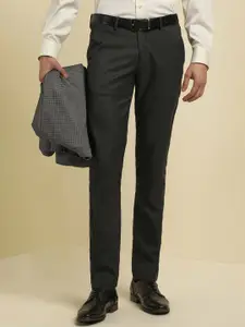 Allen Solly Men Printed Slim Fit Trousers