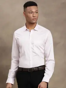 Turtle Men Standard Slim Fit Grid Tattersall Checks Opaque Checked Formal Shirt