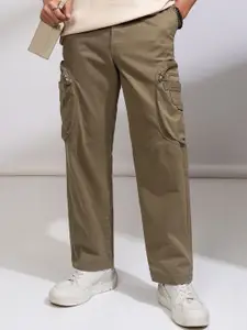 HIGHLANDER Men Overdyed Elasticated Carpendet Fir Cargo Pant