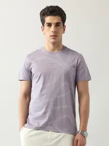 Arrow New York Men Printed Pockets T-shirt