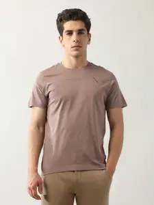 Arrow New York Men Printed Applique T-shirt